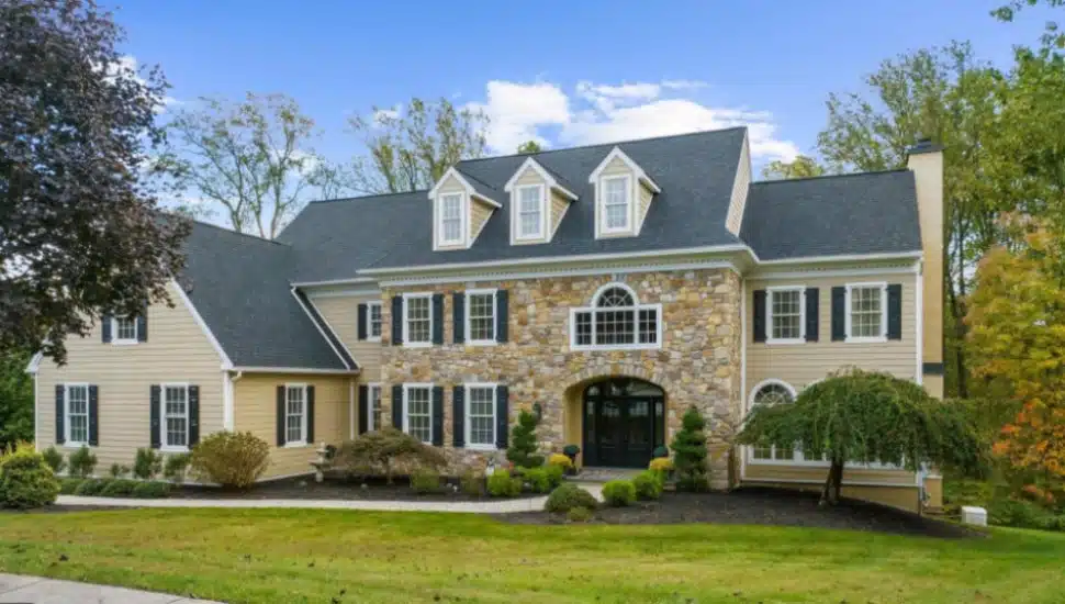 This Colonial home at 6 Greystone Circle in Newtown Square is for sale.