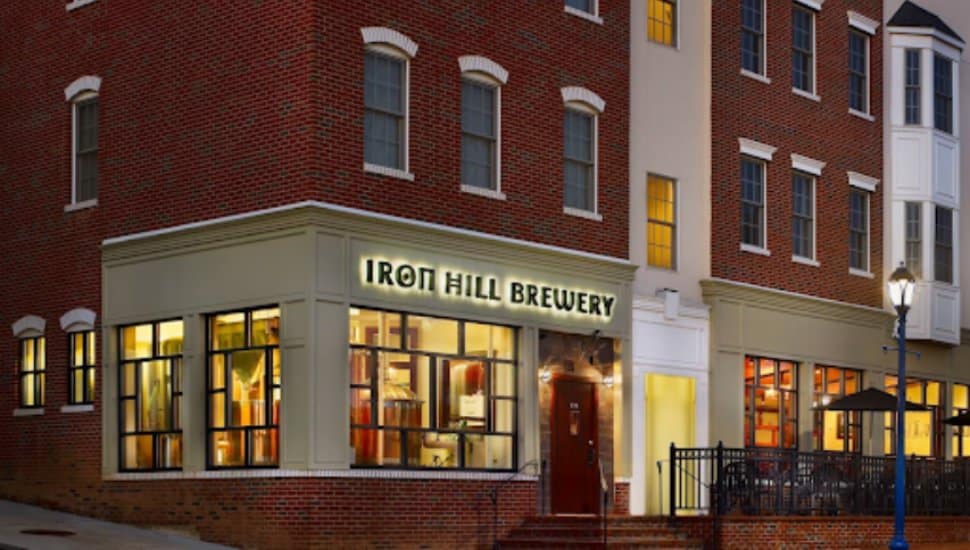 An Iron Hill Brewery.