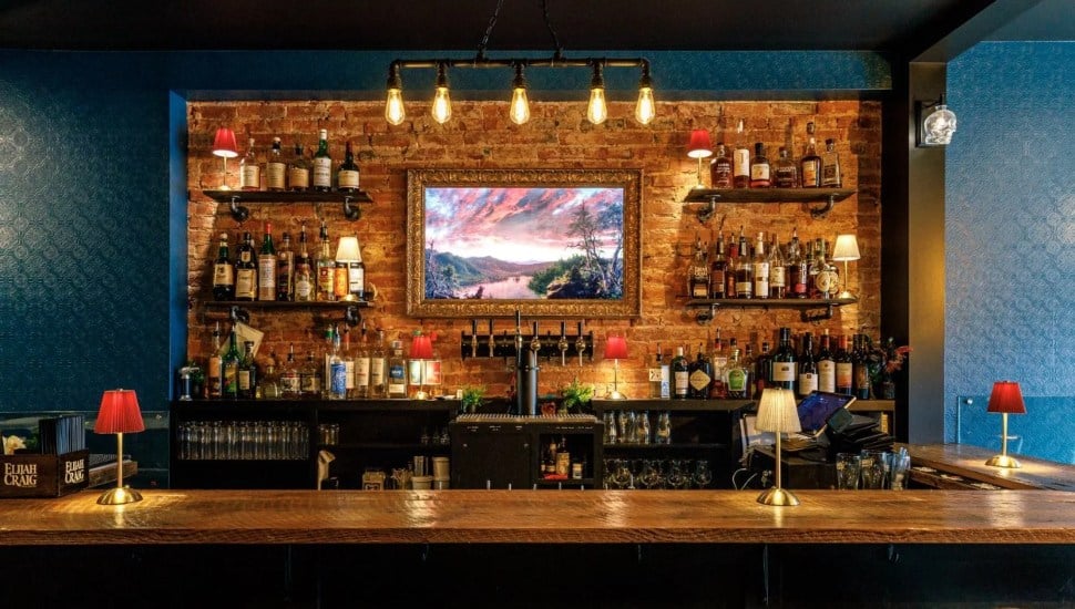 The interior of Maxwells On Main.