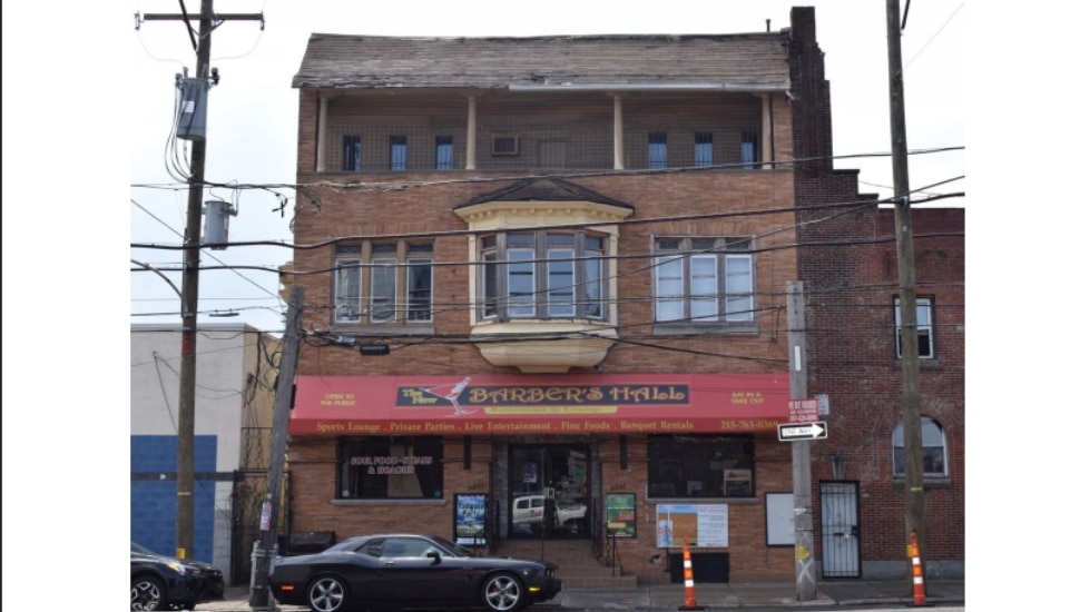 New Barber's Hall exterior.