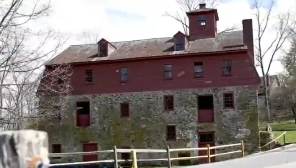 The Newlin Grist Mill building in Glen Mills.