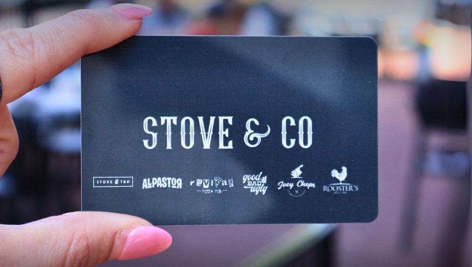 A Stove & Co. gift card.