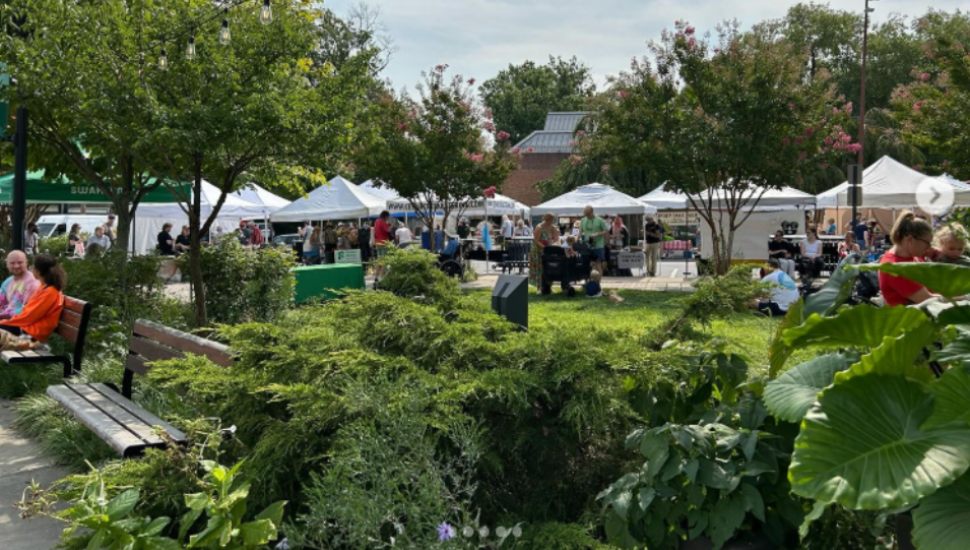 The Swarthmore Farmer's Market.