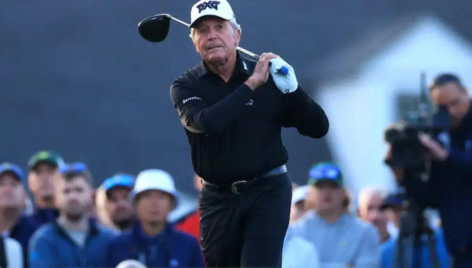 Golf icon Gary Player.
