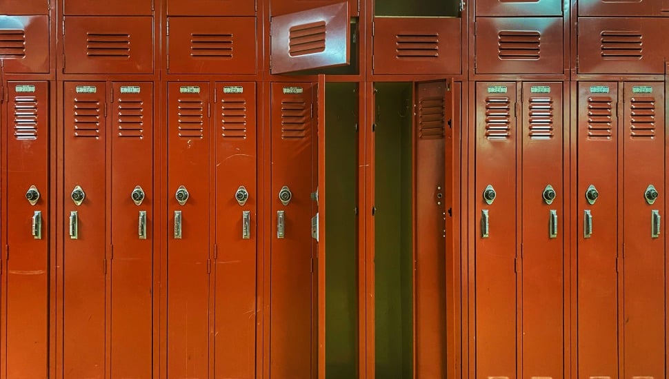 School lockers.