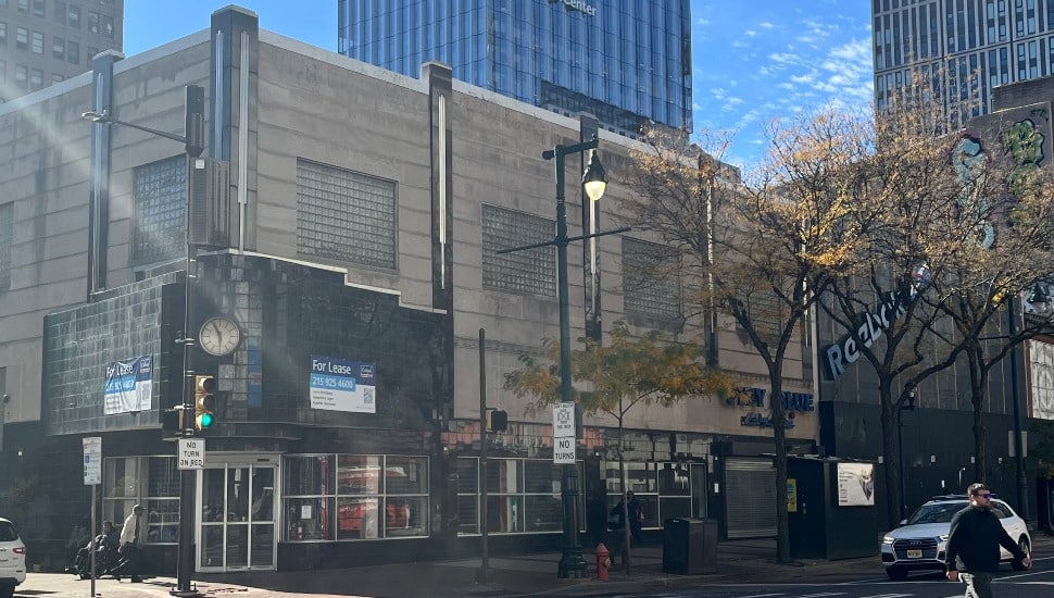 Buildings in the 1000 block of Market Street.