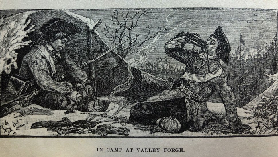 Image from old American history textbook.