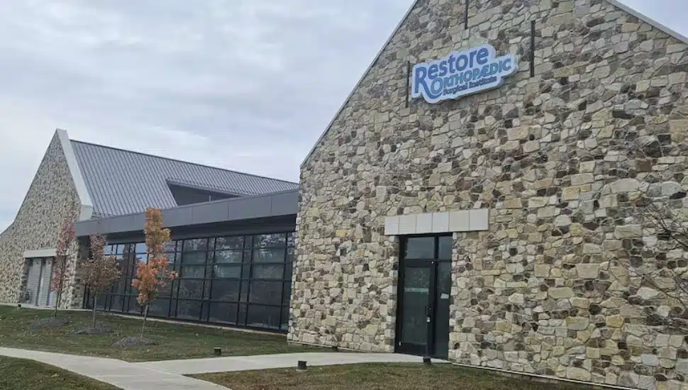The Restore Ortopaedics building in Chadds Ford.