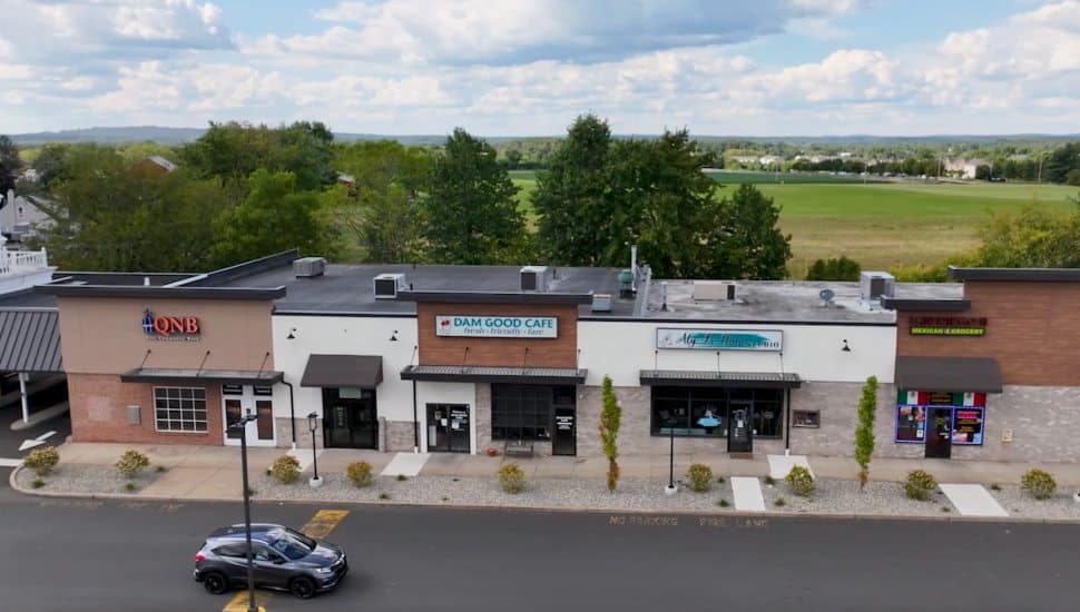 The Plaza at the Dublin Town Center.