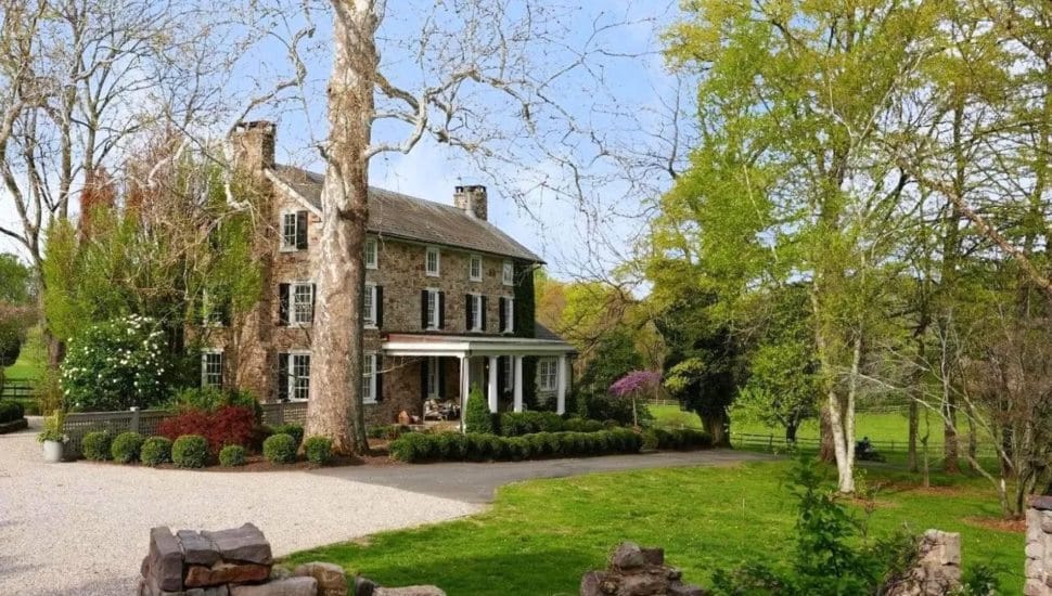 Yolanda Hadid's home at her New Hope farm estate.