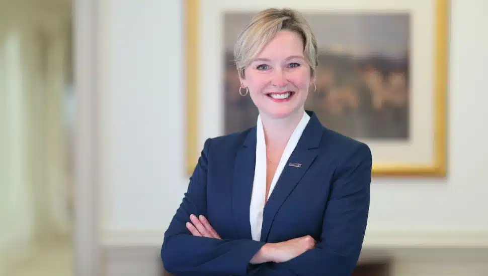Veronica McKee, chief marketing officer of Haverford Trust in Wayne.