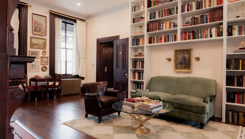 An inside look at the Bookhouse at Faunbrook.