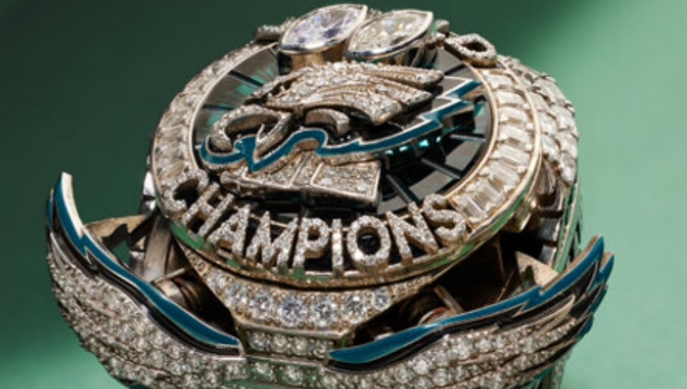 The Eagles Super Bowl ring.