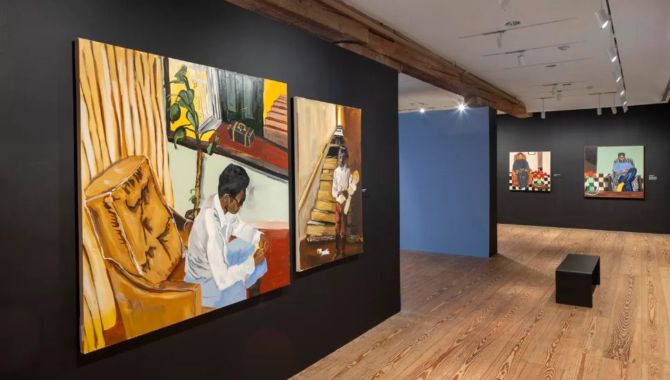Artist Jerrell Gibs has his first solo museum exhibition at the Brandywine Museum of Art.