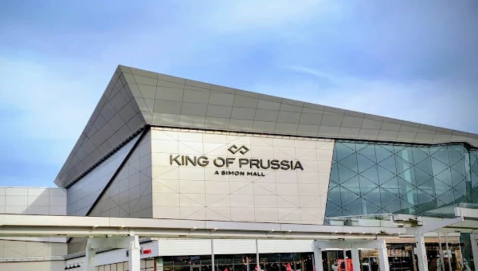 King of Prussia Mall exterior.