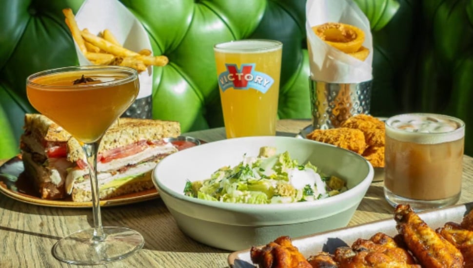 Some of the food and drink offerings at the Little Horse Tavern which opened Monday at the Cobbs Creek Golf Course.