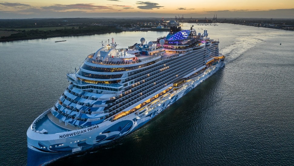 Norwegian Cruise Line Ship.