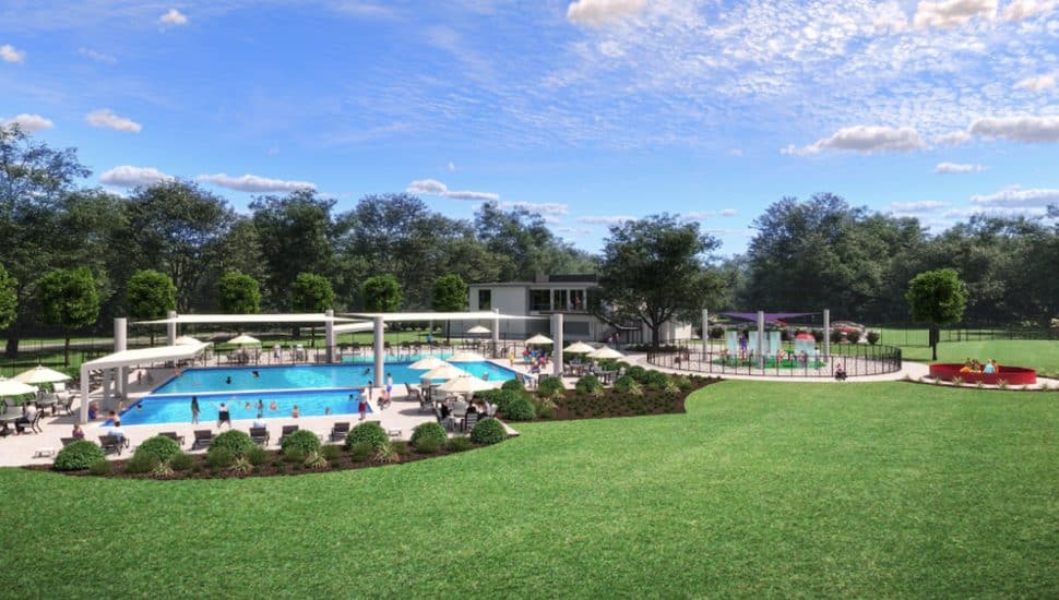 A recreation building and water park is being built in Langhorne for people with special needs.