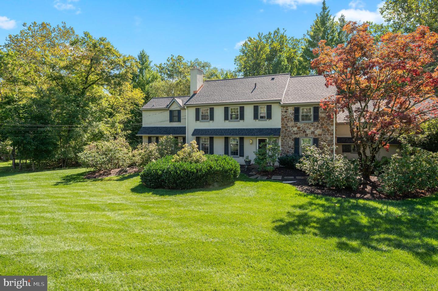 This traditional home at 4100 Meadow Lane in Newtown Square is for sale.