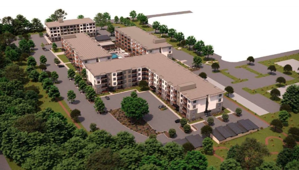 Over 200 Apartments, Retail Space Coming to Malvern After Office Building Demolition