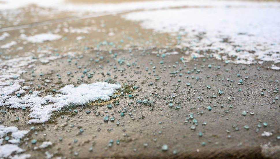 Road salt.