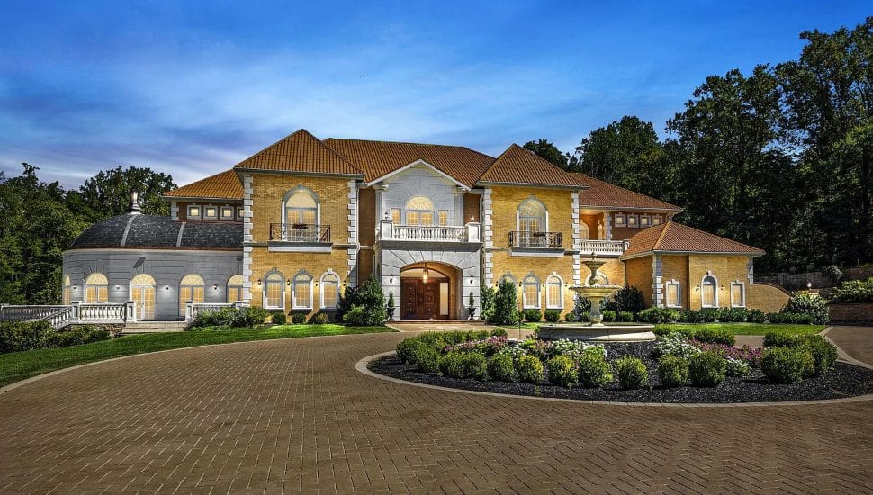 The property at 1284 Eagle Road in Upper Makefield.