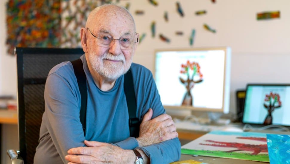 Author and illustrator Eric Carle.