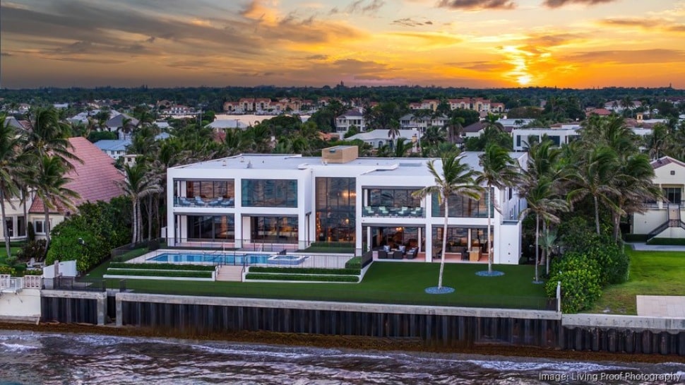 A Florida oceanfront estate owned by Campbell Soup heiress Mary Alice Dorrance Malone.