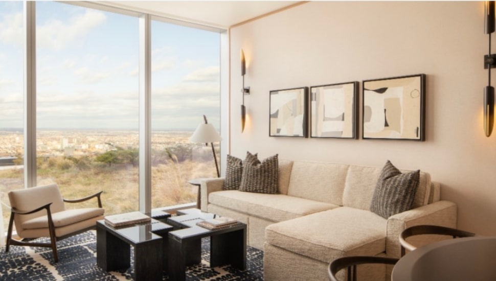 A look inside the Four Seasons Philadelphia Sky Garden penthouse.