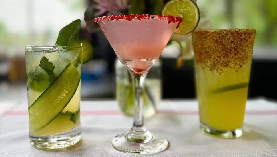 Margaritas at La Porta Ristorante in Media Borough.