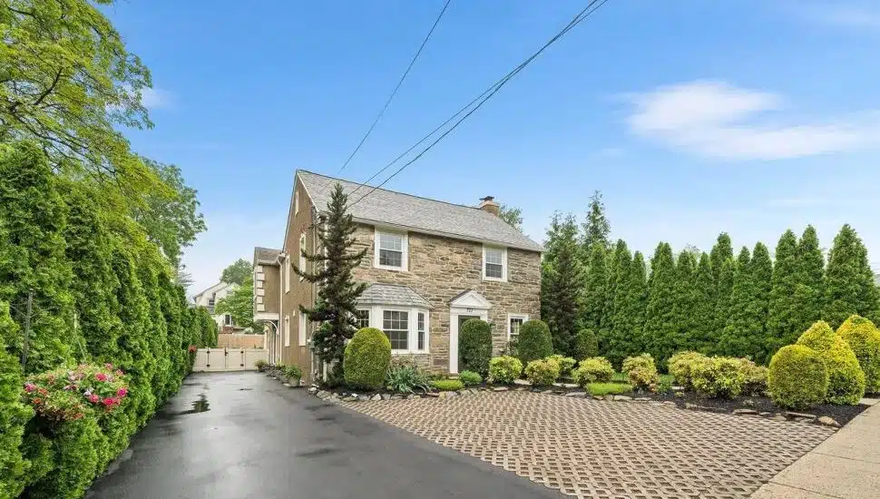 A Colonial home for sale at 727 E. Manoa Road in Havertown.
