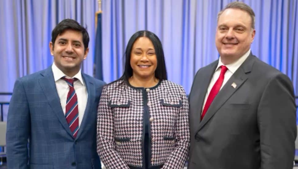 Three Montgomery County commissioners.