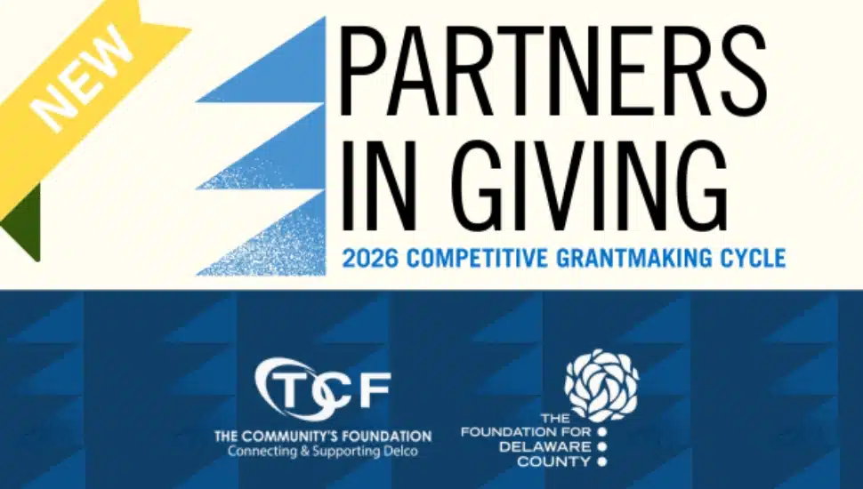 A graphic promoting Partners in Giving.