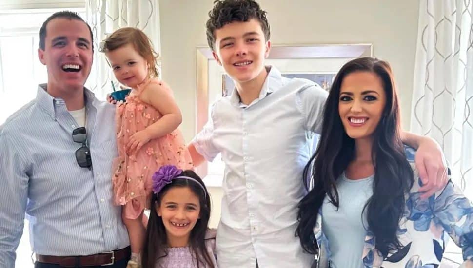 The Perno family from Bucks County who appeared on House Hunters.