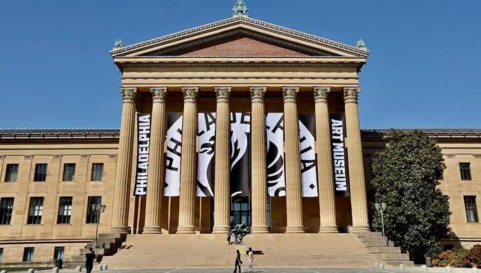 The exterior of the Philadelphia Art Musuem.