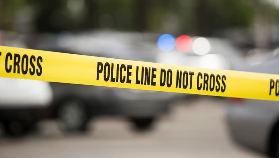 Police tape.
