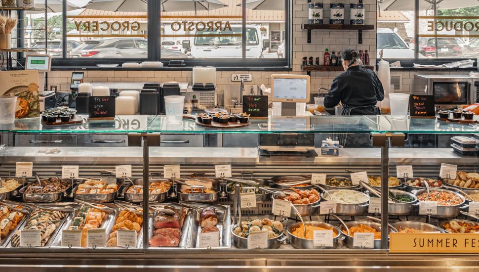 A look at the foods available at the DiBruno Bros. shop in Wayne.