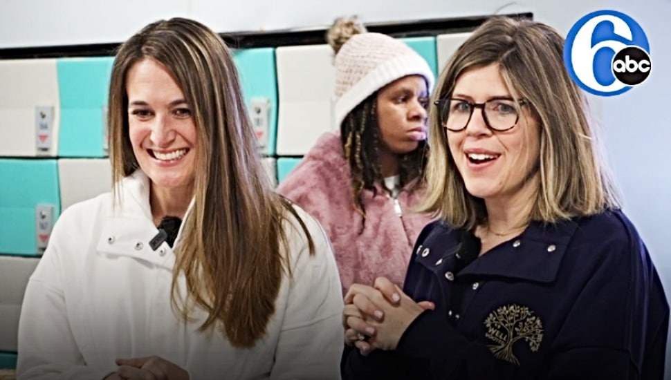Katie Casey (left) and Sarah Todd , co-founders of Well Rooted, a nonprofit that helps foster children and foster families.