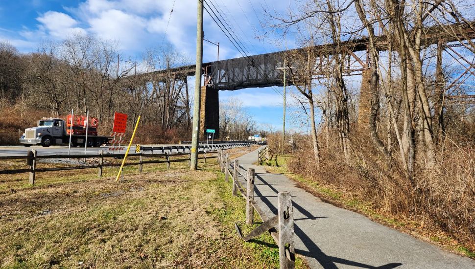 Downingtown's historic Trestle Bridge.