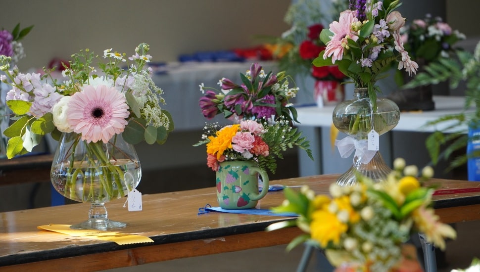 Floral arrangement.