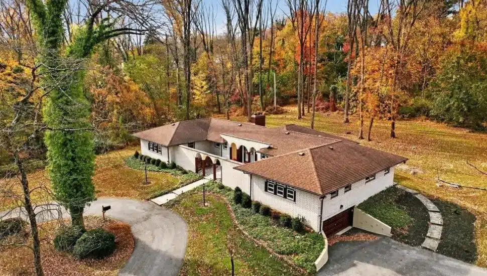 This Spanish-style rancher at 1013 Glen Road is for sale in Wallingford.
