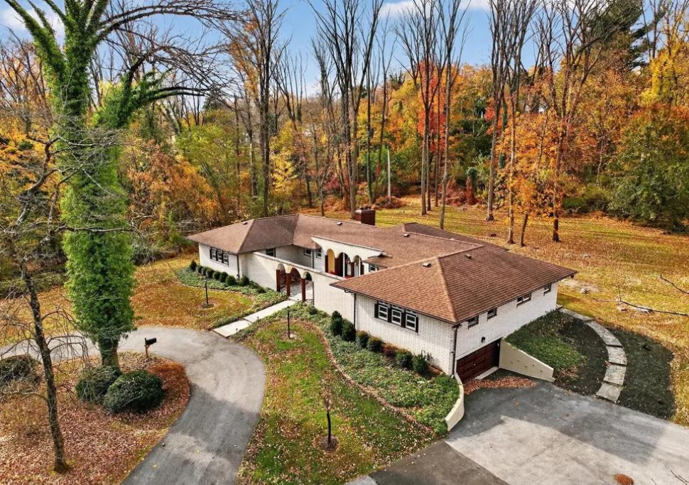 This Spanish-style rancher at 1013 Glen Road is for sale in Wallingford.