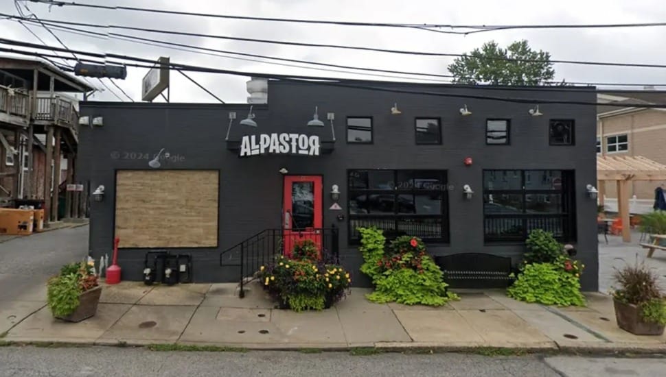The now-closed Al Pastor restaurant on Benedict Ave. in Havertown.