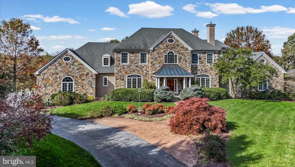 An elegant Colonial home at 411 Webb Road in Chadds Ford is available for sale.