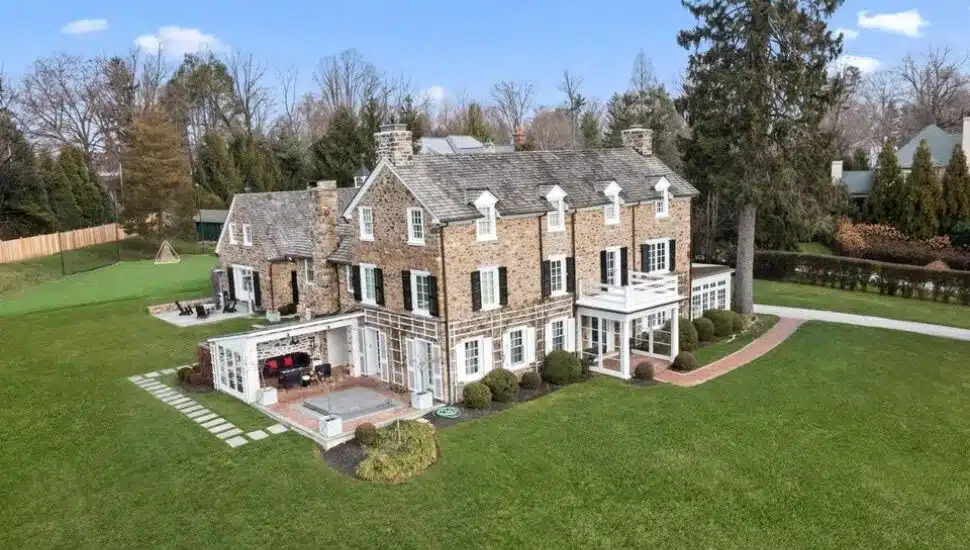 A Federal-style fieldstone home at 658 Brooke Road is available for sale in Wayne.