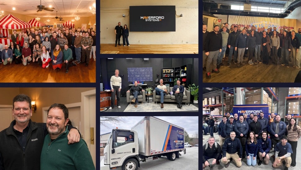 Photo collage of family-owned business.
