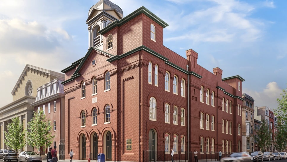 Rendering of Saint Patrick Hall.