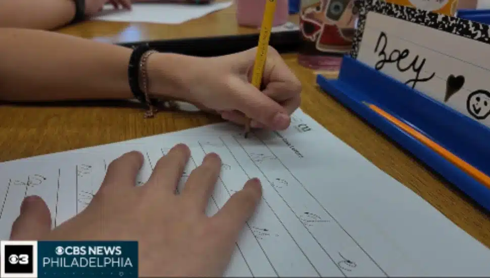 Garnet Valley Elementary Brings Back Cursive After 16 Years
