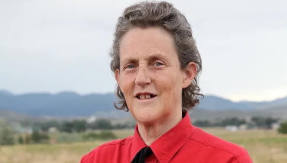 Headshot of female renowned animal scientist.