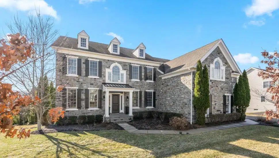 First Bank House of the Week: Duke Model Colonial for Sale in Newtown Square